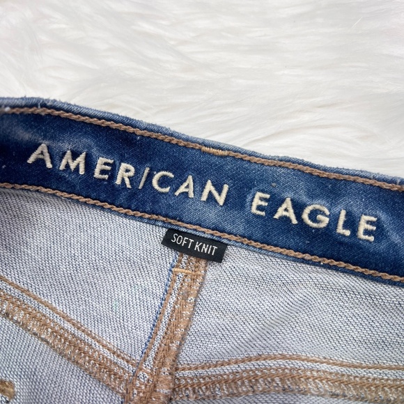 👖|•AMERICAN EAGLE•| Soft Knit Mom Jean High Waist Size 6👖 - Picture 7 of 10